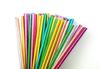 Directo de fábrica popote desechable para jugo oro caliente plata oro rosa 8 mm 10 mm 12 mm popote de papel popote para fiesta