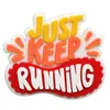 Nova Série Esportiva de Corrida Acessórios para Joias DIY de Maratona Patches de Borracha Macia de PVC Acessórios de Desenho Animado Decoração Plana