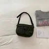 Bolsa de Tela Gran Capacidad Bolsa para Empanadas Bolso Cruzado Primavera 2026 Nuevo Color Sólido Casual Ligero Estilo Deportivo Bolso de Hombro de Moda
