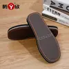 Suela de Zapato Tengxin 506 Material de Goma Pantuflas Hechas a Mano Suela de Zapato de Algodón Suave Antideslizante Suela de Zapato Pantufla de Algodón Tejido