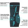 Tobillera de Soporte para Deportes - Anti-Esguince, Tejida de Nylon de Alta Elasticidad, Transpirable y Presurizada, Unisex Adulto, Pieza Única, para Fútbol, Baloncesto, Tenis, Bádminton, Senderismo