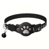 Localizador de Gato para Animal de Estimação Selecionado Cuidadosamente, Compatível com iOS, Rastreador à Prova d'Água Apple Find My, Refletivo