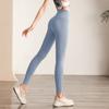 Pantalones Elásticos Ajustados de Cintura Alta para Levantar Cadera y Apretar Abdomen Ropa Exterior de Base Pantalones Tiburón Pantalones de Pilates Yoga Fitness Running Deportes