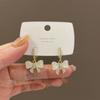 Pendientes de aguja de plata 925, oferta en el mercado nocturno, moda de Corea del Sur, nuevos y elegantes, joyas de moda para las orejas de celebridades de Internet al por mayor.