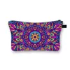 Bolsa de Maquiagem com Padrão Mandala Transfronteiriça, Bolsa de Armazenamento Multifuncional Estampada da Moda, Bolsa Portátil de Grande Capacidade para Meninas, Mais Vendida