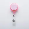 Porta Credencial Transparente Clip-On Youhe 6706 Personalizado con Cordón Retráctil, Porta Credencial de Estudiante con Cuerda Retráctil Anti-Pérdida