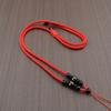 Corda para Colar Tecida à Mão Pingente de Jade Cordão para Pingente Corda de Pingente de Jade para Pendurar no Pescoço Corda de Pingente de Cera de Abelha Dourada para Homens e Mulheres