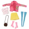Conjunto de Ropa para Muñeca de 6 Piezas Transfronterizo para Muñeca Barbie de 30 cm, Conjunto de Atuendo a la Moda con Chaqueta, Pantalones y Falda, Lindo al por Mayor