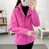 Ropa de Montañismo Impermeable y Cortavientos para Exteriores, Mismo Estilo para Hombres y Mujeres 2026, Chaqueta con Forro de Forro Polar para Viaje