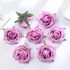 Cabeças de Flores de Rosa de Veludo Artificial S para Paredes de Flores de Casamento, Arranjos de Flores de Rosa, Boutonnières de Rosa, Cabeças de Flores, Decorações de Caixa de Flores Feitas à Mão de Rosa