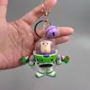 Tenedor de Historia Creativo Spaceman Muñeca de Mezclilla Llavero de Coche Accesorios para Bolsos Colgante Regalo