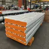 Tejas Entrelazadas de Lana de Roca y Acero Color para Techos de Protección Solar, Materiales para Techos de Invernaderos, Paneles Aislantes de Fábrica Personalizados, Resistencia a Altas Temperaturas en Techos