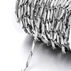 Nova corrente de aço inoxidável não desbota corrente de estrela de cinco pontas corrente feita à mão corrente de pêssego corrente de cauda acessórios para pulseira colar DIY