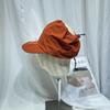 Gorra con cordón impermeable de secado rápido de personalidad de moda coreana para hombres y mujeres, gorra de béisbol plegable de primavera y verano, sombrero para el sol de copa vacía