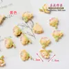 Accesorios de Flor de Resina en Liquidación Capullos de Flor Pétalos Decoraciones DIY Funda de Teléfono Accesorios para el Cabello Marco de Fotos Maceta Decoración de Espejo