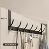 Suporte de Gancho para Porta para Roupas, Cabide de Porta sem Furo para Quarto, Banheiro e Armazenamento de Casacos