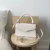 2026 Nova Estampa de Leopardo Moda Retrô Europeia e Americana Elegante Casual Bolsa de Mão Ombro Transversal Feminina Pequena Quadrada