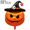 Conjunto de Balões de Halloween Balão Aranha Morcego Abóbora Balão de Folha de Alumínio de Halloween Decoração de Festa Balão de Folha de Alumínio