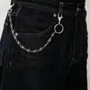 Hip Hop Punk Estilo Callejero Cadena de Estrella de Metal Cadena para Pantalones Diseño de Nicho Sentido de Diseño Nuevo Estilo Europeo y Americano Versátil para Hombres y Mujeres