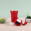 Taza Termo de Acero Inoxidable 316 de Aspecto Elevado para Estudiantes, Oficina, Exterior, Taza de Café Octagonal, Estilo Simple, Taza con Cuerda Portátil