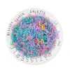 Versão coreana de elástico de borracha descartável de cor preta para crianças, elástico de cabelo para mulheres, acessório de cabeça, faixa de cabelo com capa de couro, fornecimento direto da fábrica