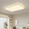 Luz principal para sala de estar nórdica, nueva y elegante luz de techo que protege los ojos, luz LED moderna y minimalista para dormitorio, luz de habitación a la moda