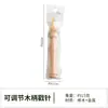 Ventas Directas de Fábrica Mango de Madera Aguja de Estampado Ruso Pluma de Bordado con Estampado Herramienta de Bordado Aguja de Estampado para Lana Gruesa Cabeza Chapada en Oro Pluma de Estampado
