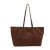 Bolsa transversal da moda feminina, nova primavera de 2025, grande capacidade, bolsa feminina versátil, couro macio, bolsa transversal de ombro único