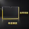 Suporte de Cartão de Acrílico A3A4 Camada Única/Dupla Slot Plexiglass Transparente Painel de Exibição Caixa de Inserção Posição Porta-Retrato Caixa de Exibição