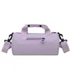 Bolsa de yoga casual, bolsa de mão, bolsa esportiva leve para dança, fitness e natação, bolsa de viagem de ombro único com logotipo