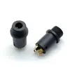 PJ-31640 com porca rosqueada de 4 seções, canal duplo, plugue direto vertical de 3,5 MM, soquete de áudio, soquete de fone de ouvido, estéreo