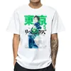 Talla europea verano hombre guapo hombre japonés Vengadores de Tokio Camiseta de cuello redondo camisa de manga corta para hombre y mujer Cuello redondo