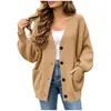 AliExpress Wish Suéter de Punto Estilo Coreano Estilo Pequeño Chanel para Mujer Primavera Otoño Cárdigan Holgado Perezoso Ropa de Abrigo