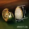 Pendientes Más Vendidos para Mujer Cao Shi Tiktok Live E-Commerce, Exquisitos Accesorios Brillantes Microincrustados, Modelos Más Vendidos de Vestidos de Novia