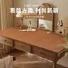Tapete de Mesa Retro Personalizado OEM à Prova de Óleo e Impermeável Couro Bovino de Alta Qualidade Padrão Couro PU Tapete de Mesa Tapete para Teclado de Computador