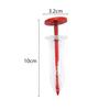 Sembradora de Jeringa Artefacto Manual para Trasplante de Plántulas Hogar Semilla de Verdura Flor Jardinería Bandeja de Alveolos para Plántulas Herramienta Pequeña