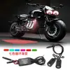 Modificación de luz de motocicleta, luz de chasis, luz de bienvenida de ala de ángel LED, luz de proyección de ala, accesorios de luz de colores decorativos