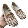 Zapatos de madre explosiones un pedal transpirables casuales para mujer cómodo resistente al desgaste moda zapatos de tela transpirable suela suave una generación de pelo
