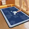 Alfombrilla de suelo simple de tierra de diatomeas, Alfombrilla de suelo para baño, Absorbente de agua, Antideslizante, Secado rápido, Decoración de entrada, Resistente a las manchas, Resistente al desgaste, Alfombrilla de suelo al por mayor