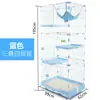 Casa de pet com vento série DBS gaiola de gato de estimação villa de gato camada dupla camada tripla gaiola de gato suprimentos para animais de estimação gato cachorro pet