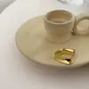 Anillos Selectos Transfronterizos para Mujer, Anillos de Moda Ins Trendy con Diseño de Nicho Exagerado Retro Personalizado, Populares a Nivel Nacional y en el Extranjero