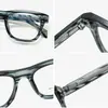 Gafas Gafas de Negocios Montura de Gafas Inserto de Ácido Propiónico Patilla Montura de Gafas Estudiante Gafas para Miopía Decorativas Antiluz Azul Espejo Plano Nuevo