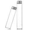 30 Botellas Tubo de Aluminio con Tapa, Botellas de Vidrio Plateado con Tapa de Rosca, Dendrobium, Botellas de Embalaje de Loto Hilo de Oro, Botellas de Dulces, Botellas de Crema, Pegamento