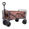 Carrito de vendedor ambulante, carrito de camping, carretilla de mano para camping al aire libre, carrito de compras para el hogar, carrito de reparto, remolque de camping plegable