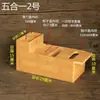 Caixa de Armazenamento Multifuncional de Bambu Porta-Hashi para Restaurante Comercial Caixa de Papel para Guardanapo de Hotel Loja de Macarrão Porta-Hashi para Lenços de Papel