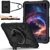 Adequado para 2025 Redmi Pad2 Anti-Queda 11 polegadas Xiaomi Pad2 Capa Protetora Silicone Suporte Giratório para Mão Capa de Couro