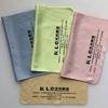 [Personalizado] Aguja tres paños de fibra ultrafina para lentes de vidrio, paño para limpiar pantallas, paño para ojos, venta al por mayor