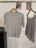 Top de Verano para Mujer de Punto Calado Azul con Mangas Cortas, Nuevo Modelo 2026, Top Corto Único y Sorprendentemente Hermoso