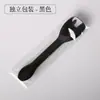 Cuchara para helado MS3 espesa, cuchara para yogur, cuchara para pudín, cuchara de postre, cuchara de plástico de 10 cm opcional en 5 colores