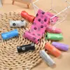 Bolsas para Excrementos de Mascotas Estilo Huella Impresa, Bolsas Desechables para Basura de Mascotas al Aire Libre, Bolsas Portátiles para Limpieza de Perros